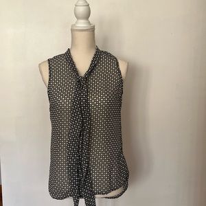 Cotton express womens small bottom sheer  shirt